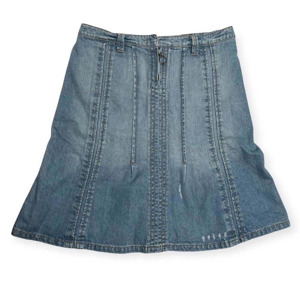 MNGjeans Light Wash Denim Midi Skirt Women’s Size 6 - Picture 2 of 9